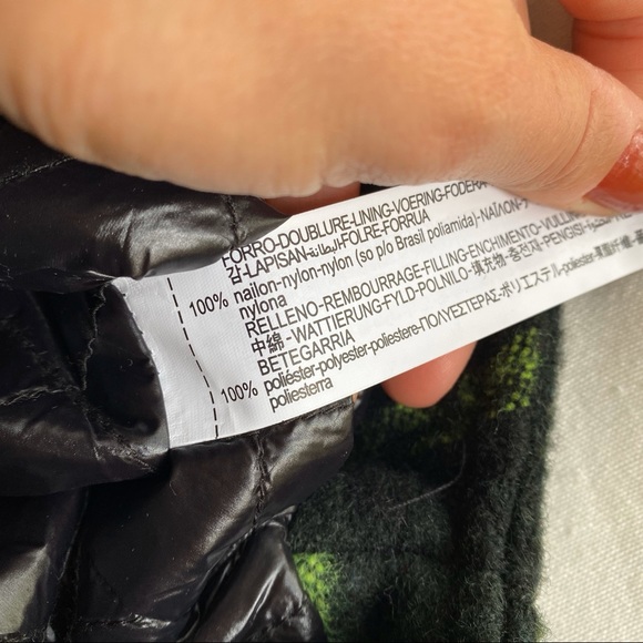 🌲 ZARA GREEN PLAID OVERSIZED WOOL BLEND WINTER JACKET! - Picture 13 of 16